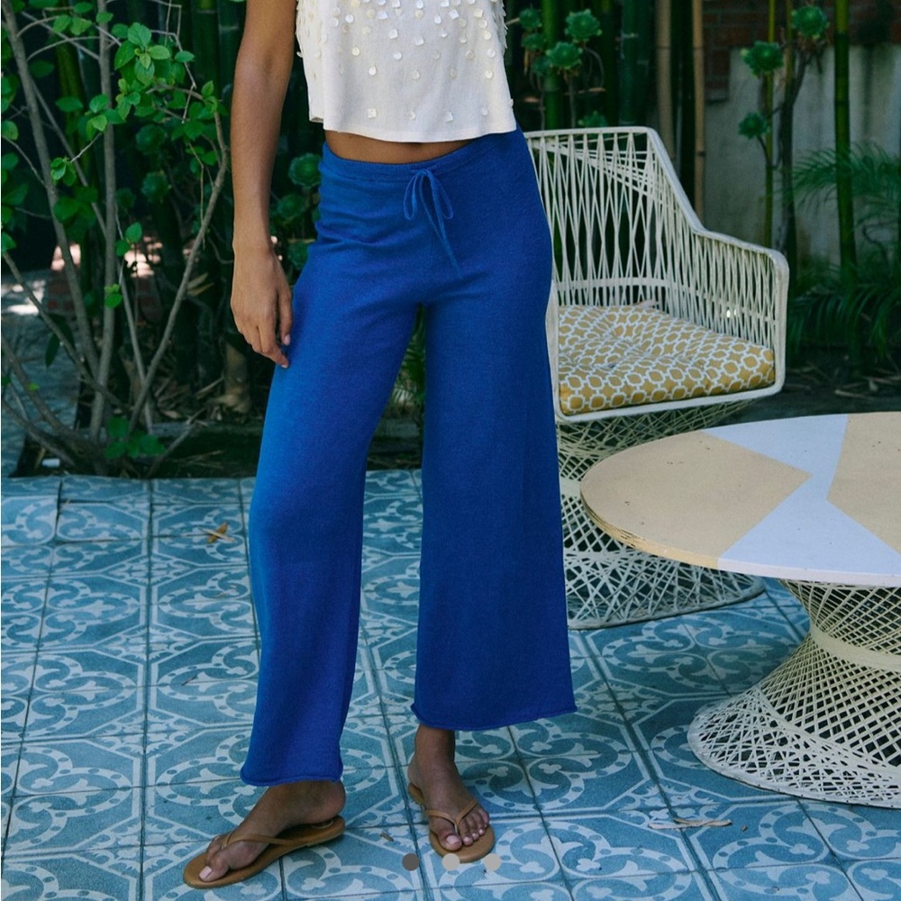 Free People Linen Sweater Pants